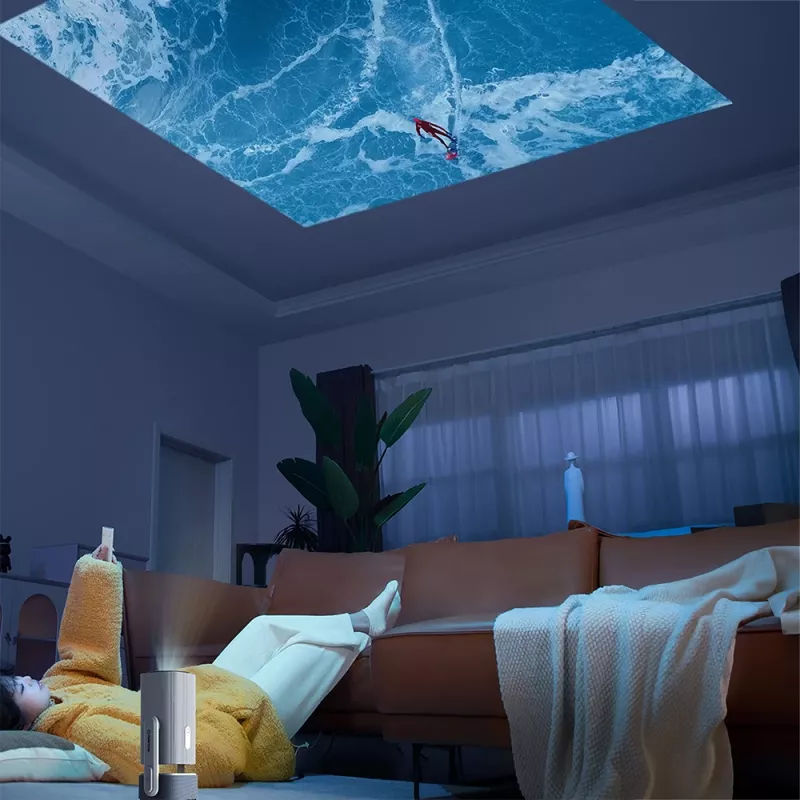 Portable projector MANTA PMA102M24 — 1080p resolution, compact design