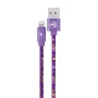 USB to Lightning cable Tellur TLL155601 1 m, 3A, purple