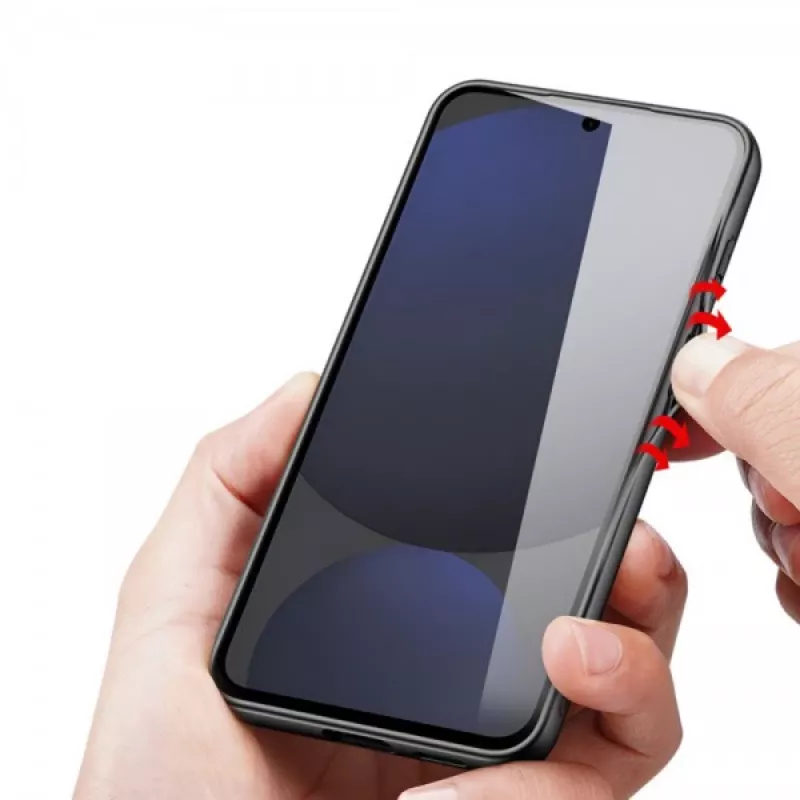 nevox StyleShell NYLO - Samsung Galaxy S25 FE black (2576)