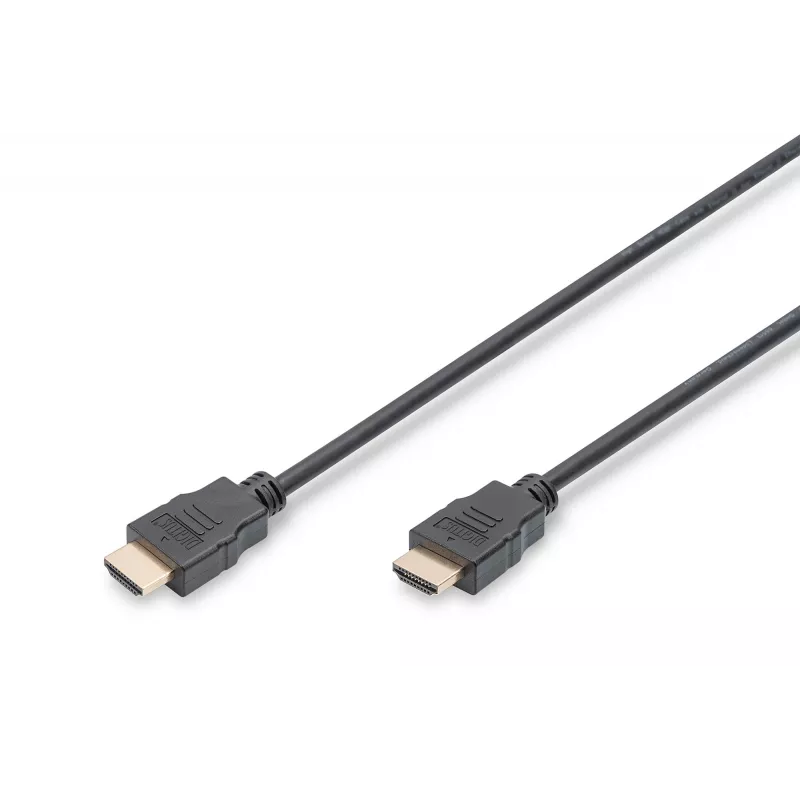 Assmann HDMI High Speed connection cable. type A M/M. 5.0m. w/Ethernet. former HDMI 1.4. UL. bl. gold (AK-330114-050-S)
