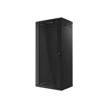Lanberg WF01-6427-10B Wall-Mounted Rack Cabinet 27U 600x450mm Black
