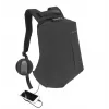 Backpack Tellur Notebook 15.6 Antitheft with USB port, Black