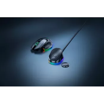 Razer Mouse Dock Pro with wireless charging puck