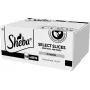 Wet cat food Sheba Select Slices Poultry Flavors multipack — 120 x 85 g sachets, adult cats, 83% moisture