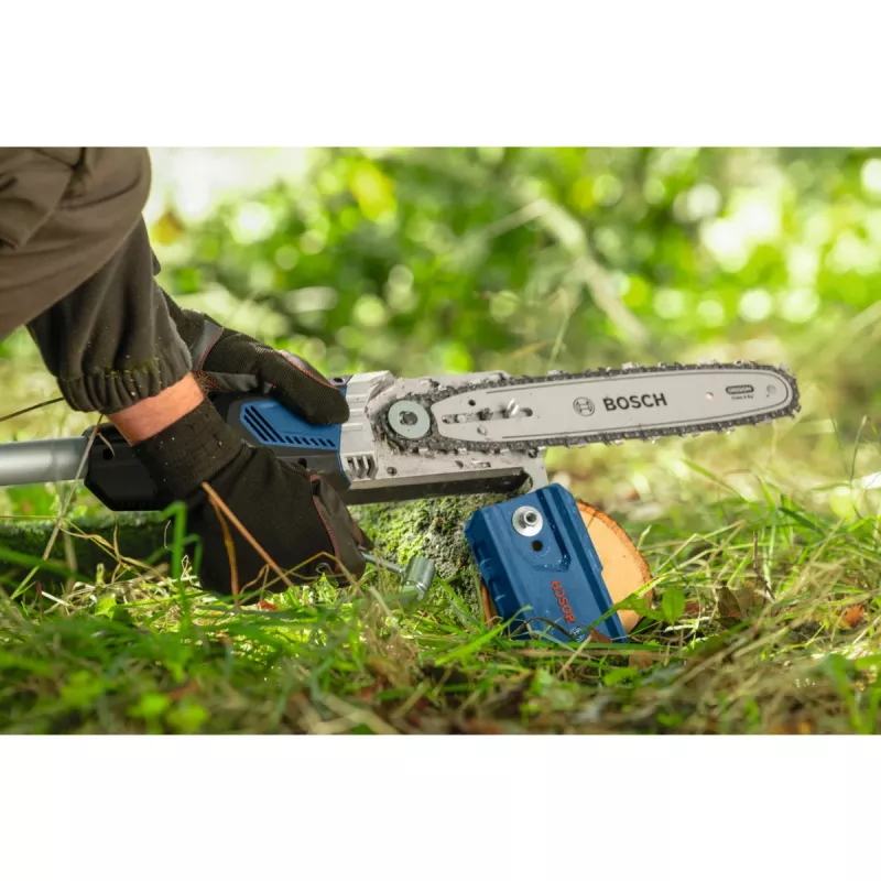 Pole saw Bosch GKE 18V-25 TP — 25 cm cutting length, cordless 18V (06008D6000)