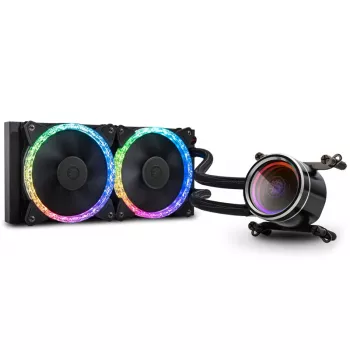 All-in-one liquid cooler BitsPower Cyclops 240 — Black/Silver, 240 mm radiator