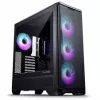 PHANTEKS Eclipse G400A PC-Enclosure + Glacier M25 Gen2 AiO-Liquid Cooling - black