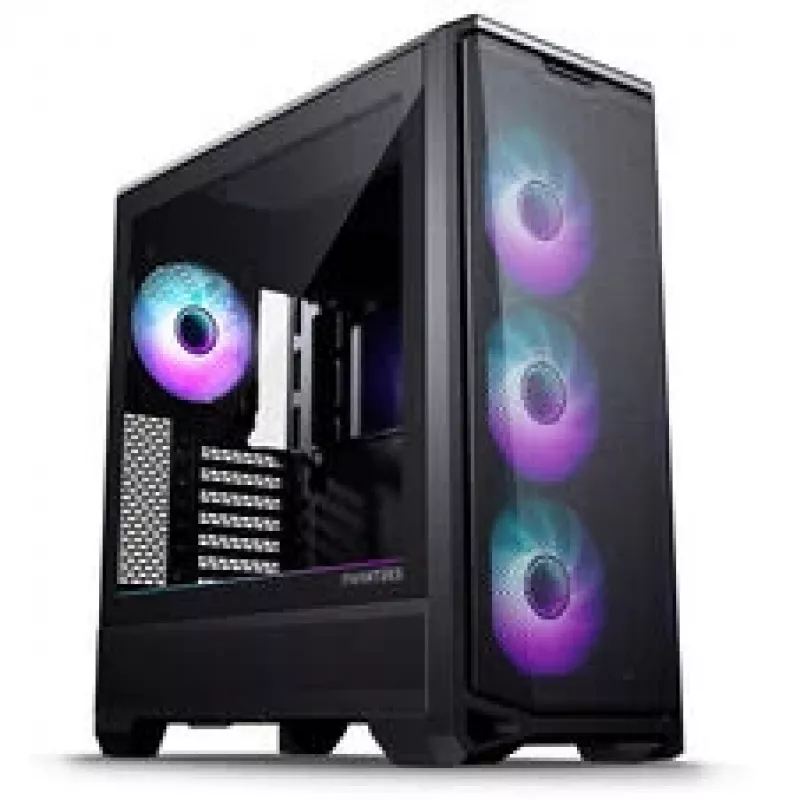 PHANTEKS Eclipse G400A PC-Enclosure + Glacier M25 Gen2 AiO-Liquid Cooling - black