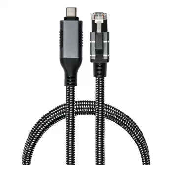 Good Connections Ethernet-Cable USB-C RJ45, Anthracite, 2,0m