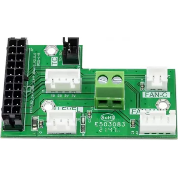 3D extruder board Flashforge Creator 4 Green — replacement extruder control board for Creator 4