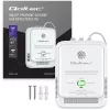 Gas leak sensor QOLTEC 52652 — propane/butane (LPG) detector, 85 dB alarm, LED indicator