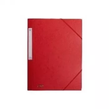 Elba Eurofolio Prestige Elastomap Cardboard Red A4