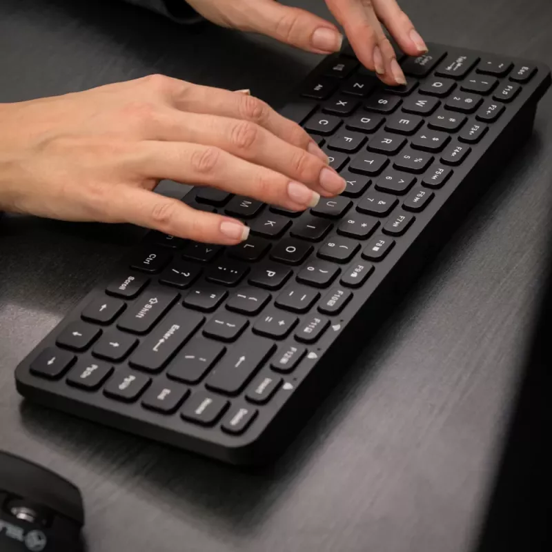 Mini wireless keyboard Tellur TLL491251 Black compact design, portable layout