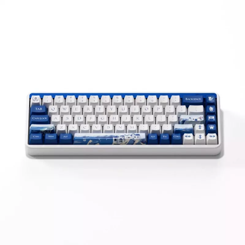 Mechanical keyboard AKKO JIN 01 Santorin 65% with Rosewood switches, ANSI layout