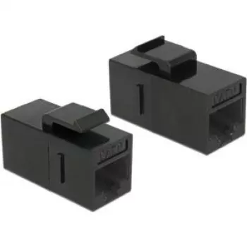 Keystone Module DeLOCK 86381 Angled Black RJ-45
