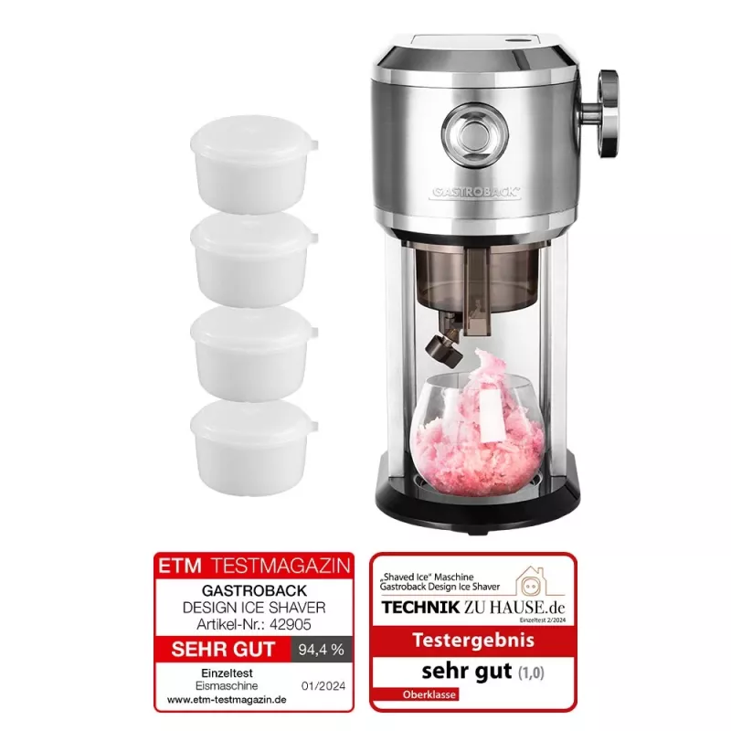GASTROBACK accessory ice module set 4 pieces with lid for ice moulds 91552