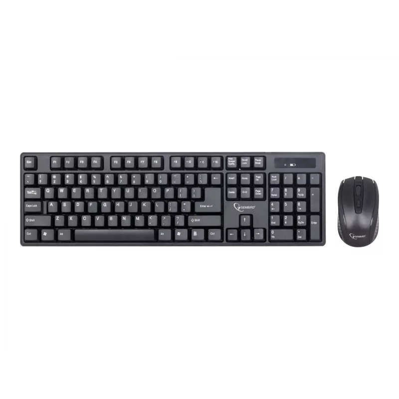 Keyboard+Mouse Set black/wireless