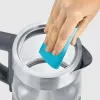 Electric kettle SEVERIN 1 L 2200 W glass and stainless steel, 5 temp settings, LED display
