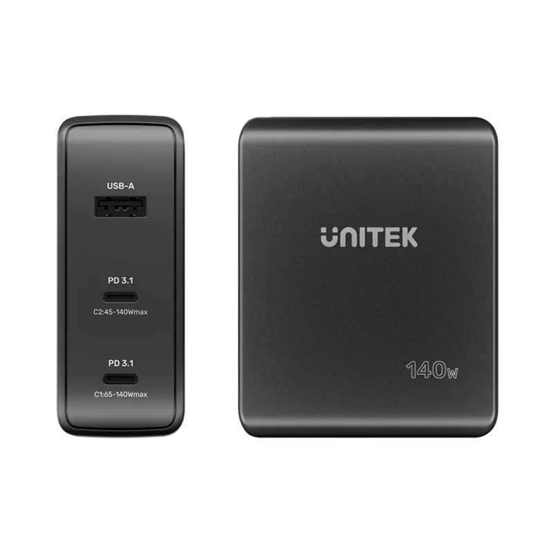 UNITEK P1115A mobile device charger Black