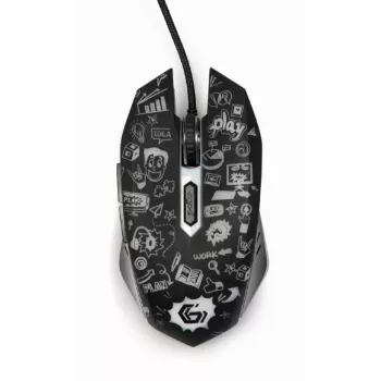 Mouse USB Optical BLACK/MUS-6B-GRAFIX-01 Gembird