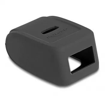 Case DeLOCK 90508 Protective Cover for ring scanner Black Silicone