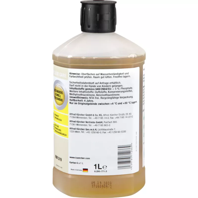 Kärcher RM519 Fast Dry Liquid Carpet Cleaner all-purpose cleaner 1000 ml