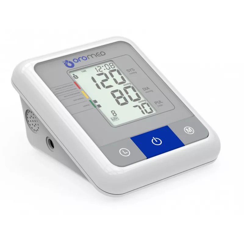 Oromed ORO-N1 Basic Upper Arm Automatic Blood Pressure Monitor, White