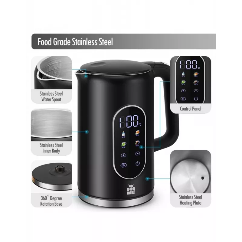 Electric kettle Forme FKG-2117 1.7L 2200W Black