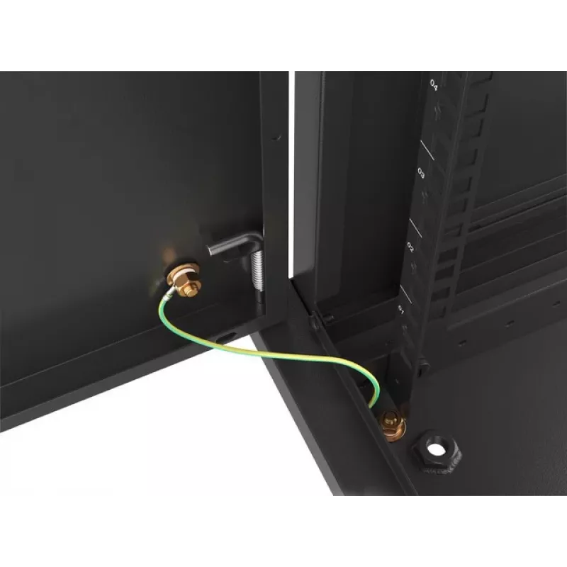 Wall mounted rack Lanberg WF01-6612-00B 12U Black