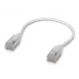 Network patch cable UBIQUITI UACC-Cable-Patch-EL-C6A 0.15 m Cat6a RJ-45 translucent white