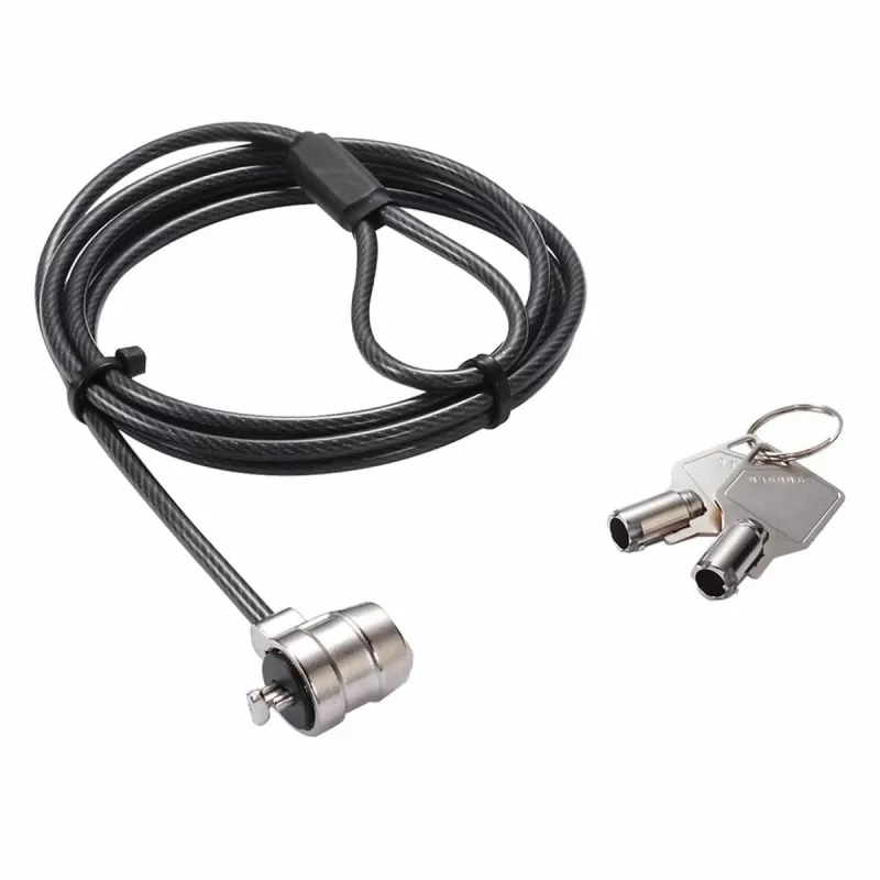 Dicota Security Cable T-Lock Base, keyed, 3x7mm slot