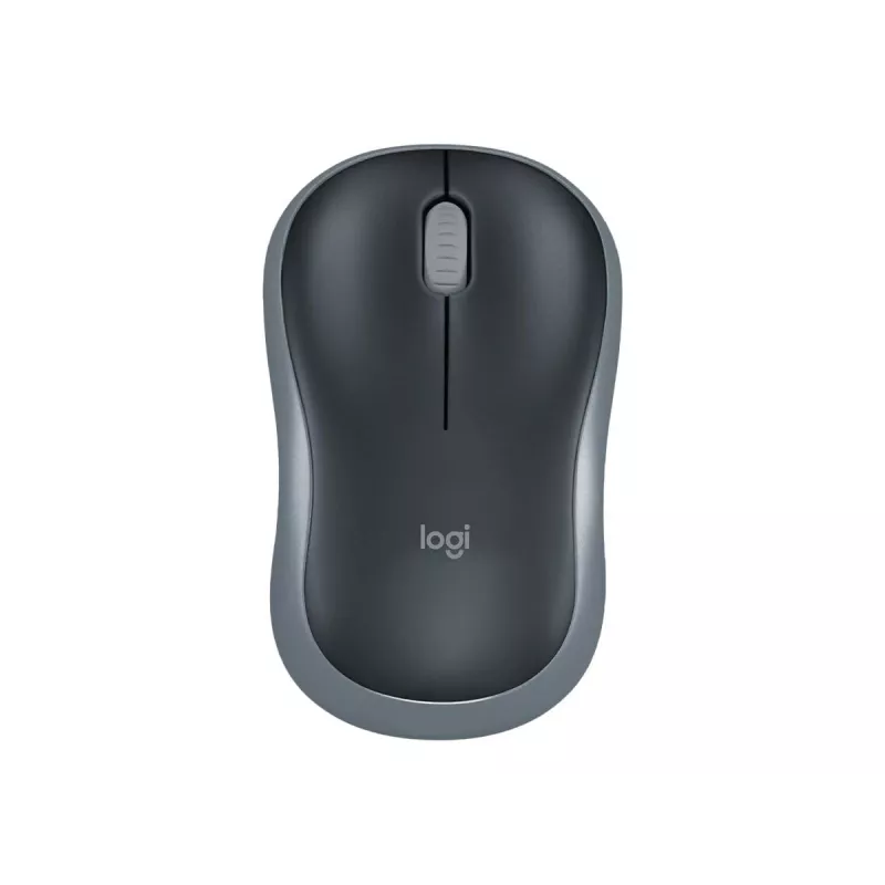 Logitech M185 Wireless Optical Mouse Ambidextrous Grey 910-002238