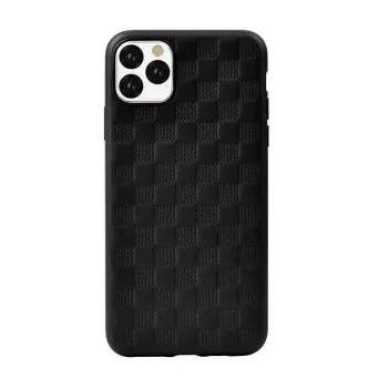Protective soft case Devia Woven2 for iPhone 11 Pro Max, woven texture, black