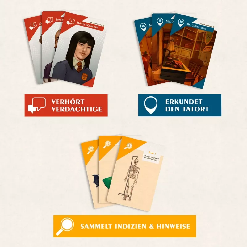 Suspects: Shakespeares Tears, Card Game