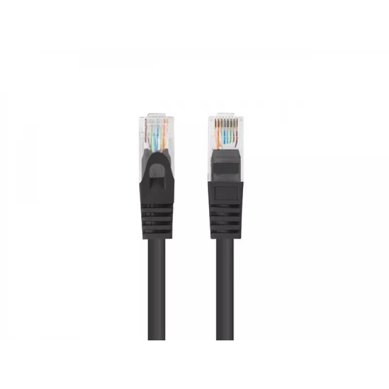 Lanberg PCU6-10CC-0750-BK networking cable Black 7.5 m Cat6 U/UTP