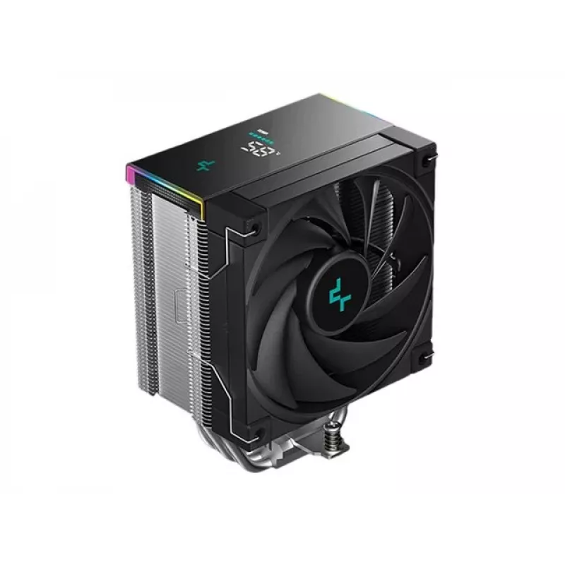 Air cooler DeepCool AK500S Digital SE — 120 mm fan, supports LGA1700/AM5/AM4 and Intel LGA115x/1200 sockets, Black