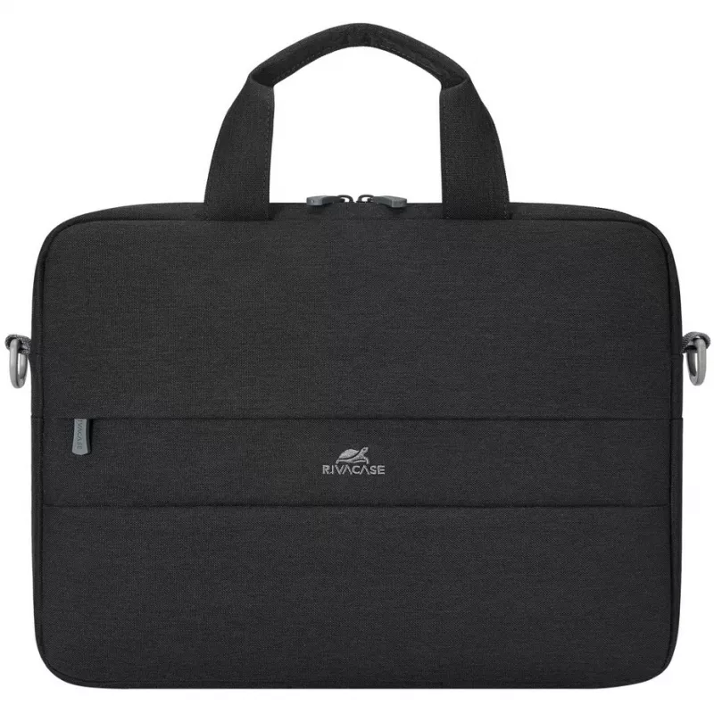 Laptop bag Rivacase Prater 14 inch Black 7522 — fits 14 inch laptops, slim protective sleeve