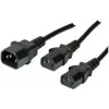 C13 coupler cable ShiverPeaks C13/2 x C13 F/M 1.8m