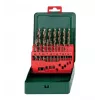 Drill bit set Metabo HSS Cobalt 19 pcs DIN 338, cylindrical shank