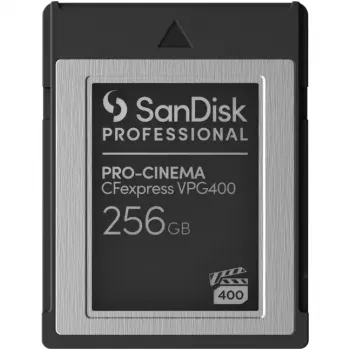 SANDISK Professional PRO-CINEMA 256GB CFexpress VPG400 Type B Card upto 1700MB/s Read 1400MB/s Write