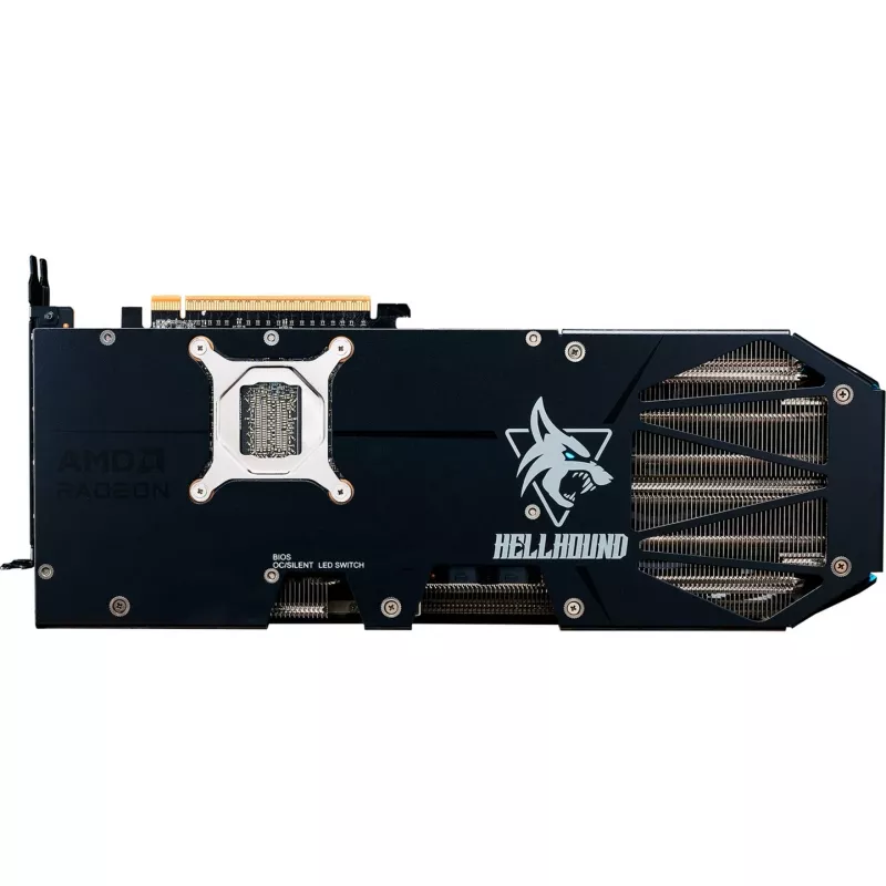 PowerColor Hellhound Radeon RX 9070 XT 16GB GDDR6 PCIe 5.0 Graphics Card