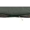Semi-rectangular sleeping bag Outwell Caldera Lux — Polyester, 800 mm wide, 2200 mm long, max user height 190 cm, Green