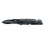 Combat/Tactical Knife Walther 5.0728 — Spear Point, Stainless Steel Blade 9.5 cm, Overall Length 22.3 cm, Black