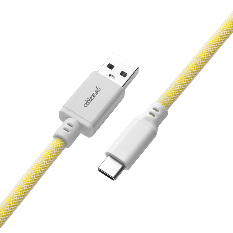 Cablemod CM-CKCA-CW-YW150YW-R USB Cable 1,5 m USB A USB C Yellow (CM-CKCA-CW-YW150YW-R)