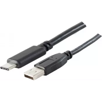 USB cable S/CONN 77143-1.8 USB 2.0 1.8 m USB A USB C Black