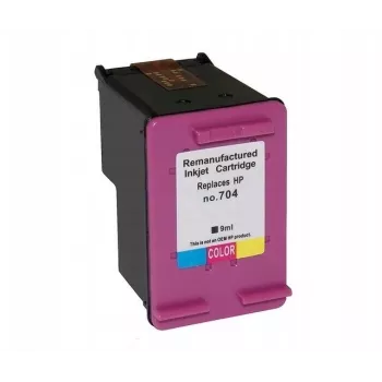 Inkjet Print Cartridge Superbulk HP 704 CN693 Black 150 ml (single, OEM code CN693)