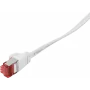 Logilink SlimLine - Patch-Cable - RJ-45 (M) to RJ-45 (M) - 1 m - U/FTP, PiMF - CAT 6 - Moulded, Snagless, Flat - White (CF2031S)