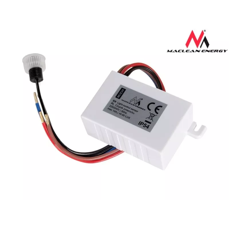 Maclean MCE34 External Twilight Sensor, 2000 W
