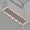 HAVN HS 420 Lower Fan Mount - white