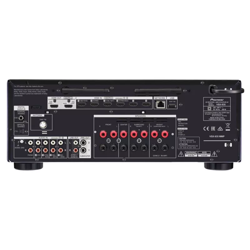 Pioneer VSX-935-B Home Cinema Receiver Black